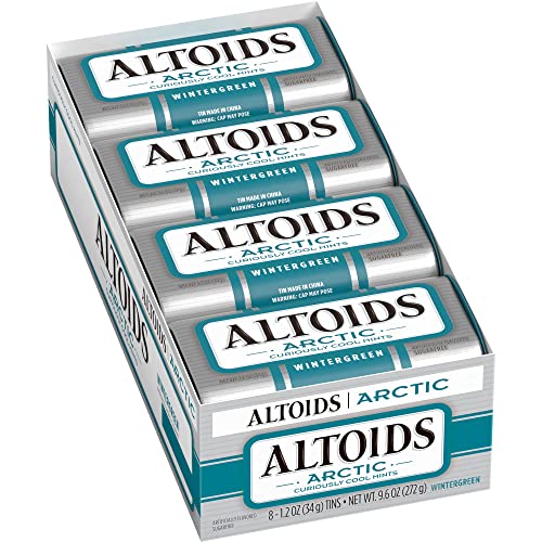 Altoids Arctic Mints, Wintergreen, 1.2 Ounce (8 count)