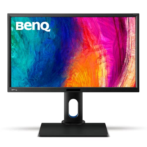 BenQ BL2420PT Color Accurate Design Monitor 24' QHD 1440p | 100% Rec.709 & sRGB | IPS | Delta E≤3 | Calibration Report | AQCOLOR | Ergonomic | Speakers | DisplayPort | USB Hub