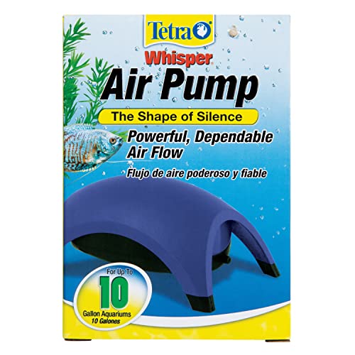 Tetra Whisper Corded Electric Easy to Use Air Pump for Aquariums (Non-UL),Blue