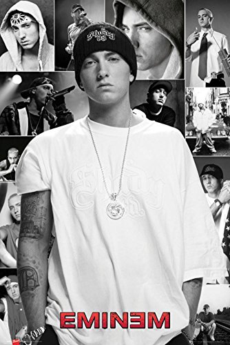 Eminem Collage Poster 36 x 24 Inches