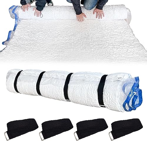 Queen/Full Mattress Vacuum Bag for Moving and Storage, Memory Foam Latex Mattress Storage Bags Full Queen Size for Mattress up to 14 Inches