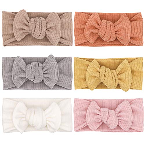 UeeSum Baby Girls Headbands with Bows Infant Toddler Headwrap Hair Accessories