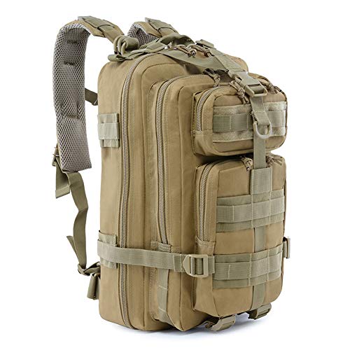 ROARING FIRE Military Tactical Assault Backpack, EDC Outdoor Backpack, Trekking Backpack, 30L Army Rucksack Molle Pack, Go Bag, Get Home Bag for EDC, Camping, Hiking