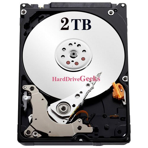 2TB 2.5' Hard Drive for HP/Compaq G Notebook PC G60-243DX G60-244DX G60-247CL G60-249CA G60-249WM G60-438NR G60-440US G60-441US