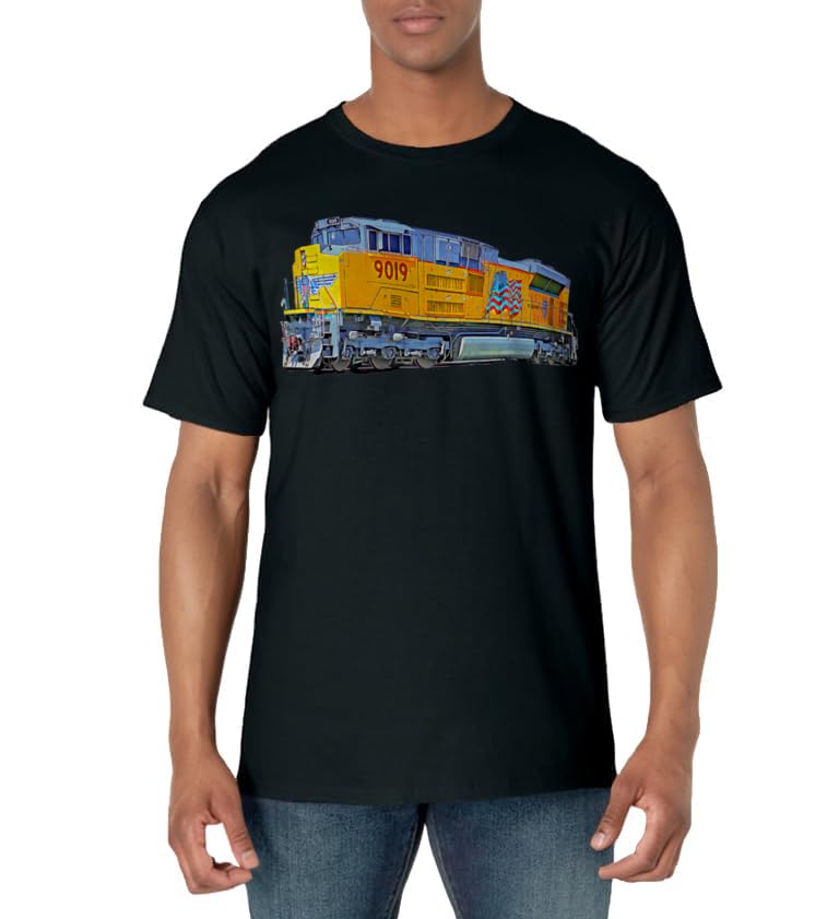 Freight Train Union Pacific Engine T-Shirt