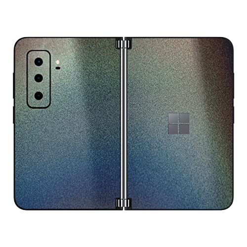 SopiGuard Sticker Skin for 2021 Microsoft Surface Duo 2 2nd Gen Edge-to-Edge Front and Rear Panels Vinyl Decal (Flip Psychedelic)