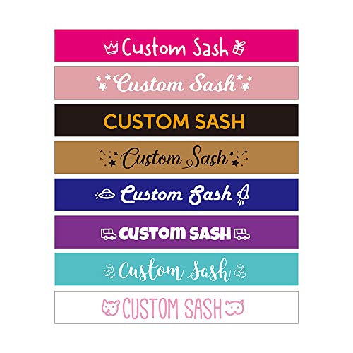 Party to Be Custom Sash for Kids Personalized Party Sash for Children
