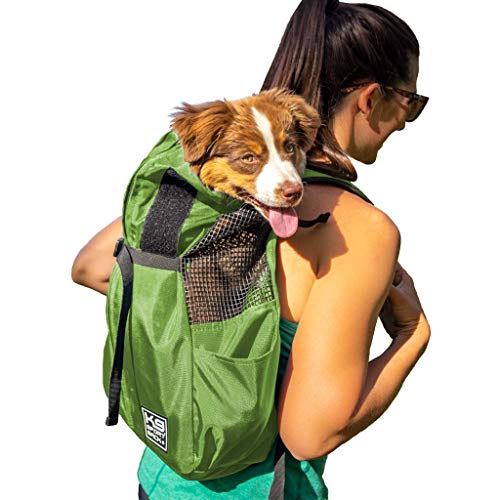 K9 Sport Sack Trainer | Dog Carrier Dog Backpack for Pets (Medium, Greenry)
