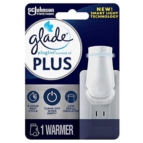 Glade PlugIn Plus Air Freshener Warmer, Holds Scented Oil Refill, 1 Count
