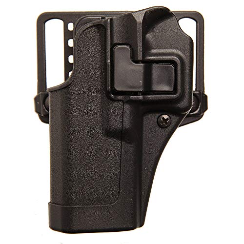 BLACKHAWK Serpa CQC Concealment Holster for Glock 43, Matte Black, Right Hand - 410568BK-R