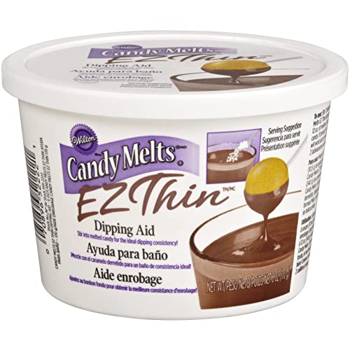 Wilton EZ Thin Dipping Aid for Candy Melts Candy, 6 oz. (packaging may vary)