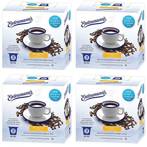 Entenmann's Single Serve Coffee, 4/18 count boxes (72 total) (Breakfast Blend)