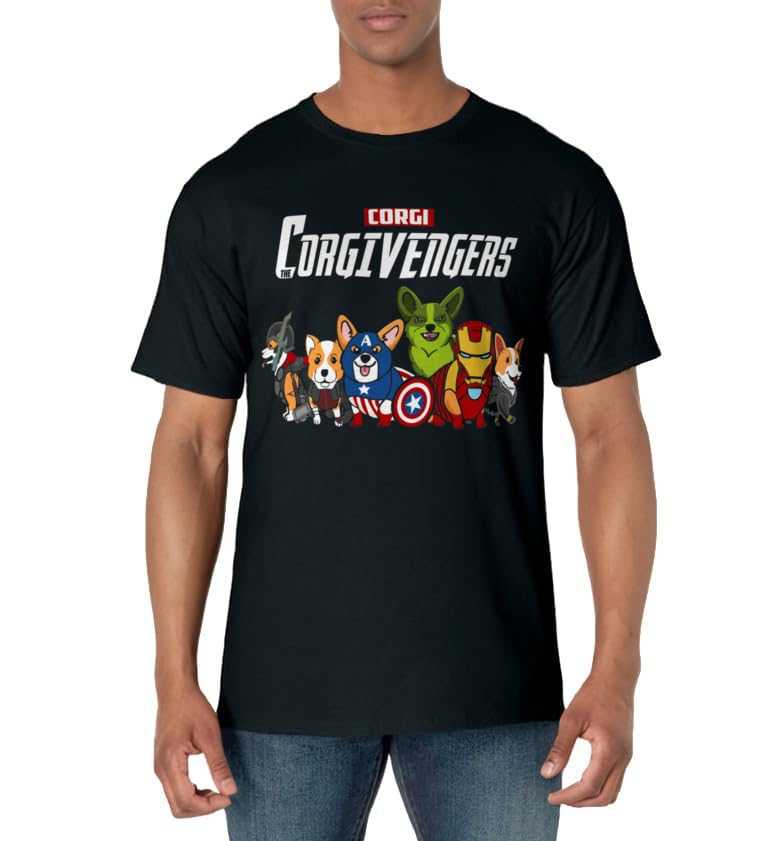 Corgivengers Shirt Corgi Avenger Corgi Gifts For Corgi Lover T-Shirt