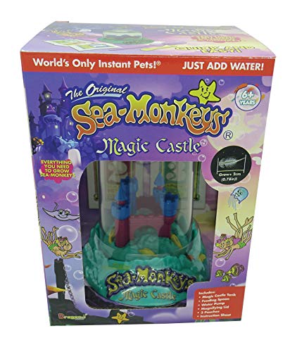 The Original Sea Monkeys - Magic Castle - Grow Your Own Pets Science Kit- Includes Eggs, Food, and Water Purifier (Packaging May Vary)