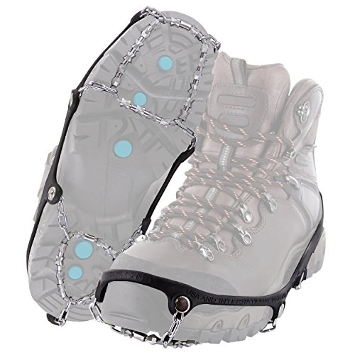 Yaktrax Diamond Grip All-Surface Traction Cleats for Walking on Ice and Snow (1 Pair), 2X-Large, XX-Large