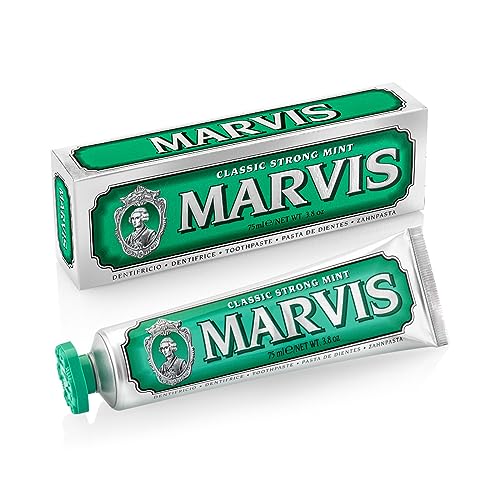 Marvis Classic Strong Mint Toothpaste, 3.8 oz (Pack of 1)