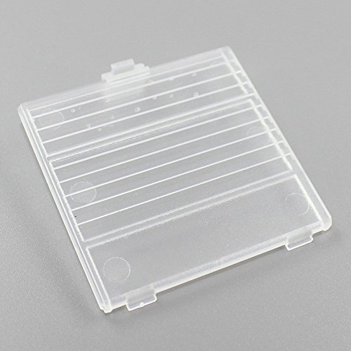 Ambertown Replacement Clear Battery Door Cover for Nintendo Original Game Boy GB System DMG Console