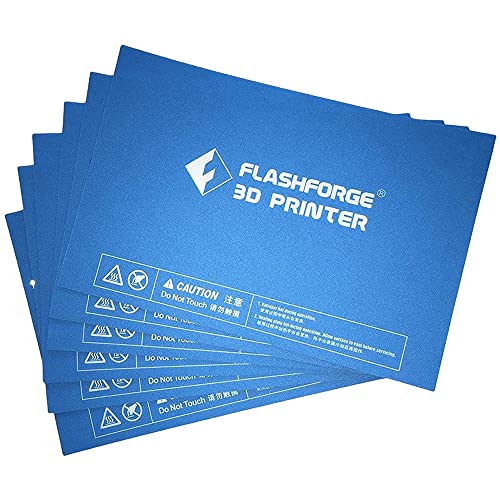 FlashForge HP-00057 Platform Sticker for Creator Pro and Dreamer, 6 Pcs Kit (Pack of 6)