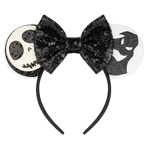 FANYITY Mouse Ears, Sequin Mouse Ears Headband for Boys Girls Women halloween&Disney Trip (HYL)