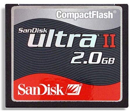 2GB Sandisk Ultra II Compactflash Card 15mb/s Sdcfh-2048 100% Genuine New