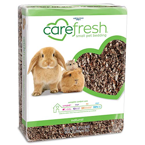 Carefresh 99% Dust-Free Natural Paper Small Pet Bedding with Odor Control, 60 L