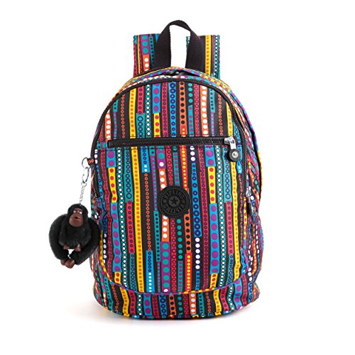 Kipling Challenger II Backpack, Circle Stripe Print, One Size