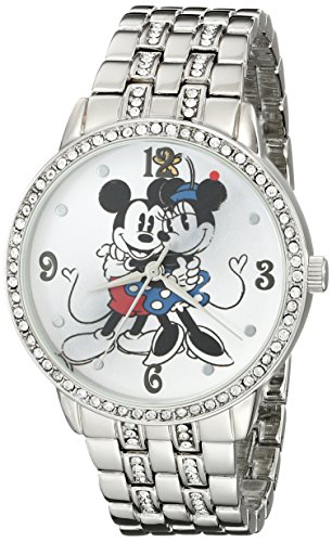 Disney Adult Glitz Analog Quartz CZ Bracelet Watch