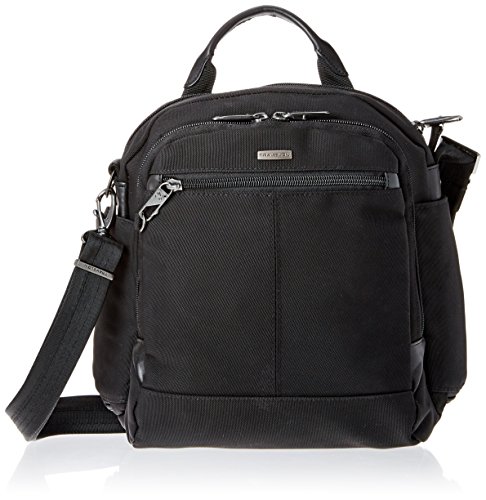 Travelon Anti-Theft Concealed Carry Tour Bag, Black, 10 x 10.5 x 3.5