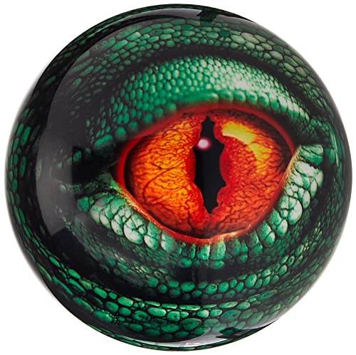 Brunswick Bowling Products Lizard Glow Viz-A-Ball Bowling Ball 12Lbs, Green/Black, 12 lbs