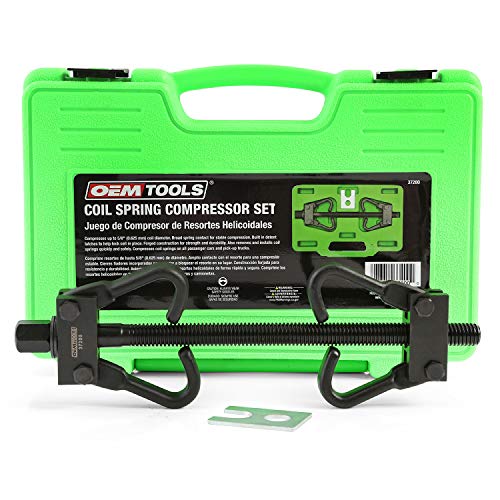 OEMTOOLS 37200 Coil Spring Compressor, Compress Coil Springs on All Passenger Trucks & Autos, Safety Tool for Installing & Removing Coil Springs, Fits Most Macpherson Strut Springs & Coil Springs