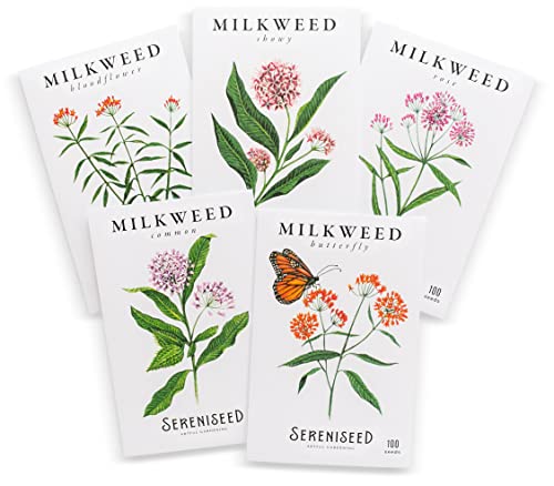 Sereniseed Milkweed Seed Collection (5-Pack)