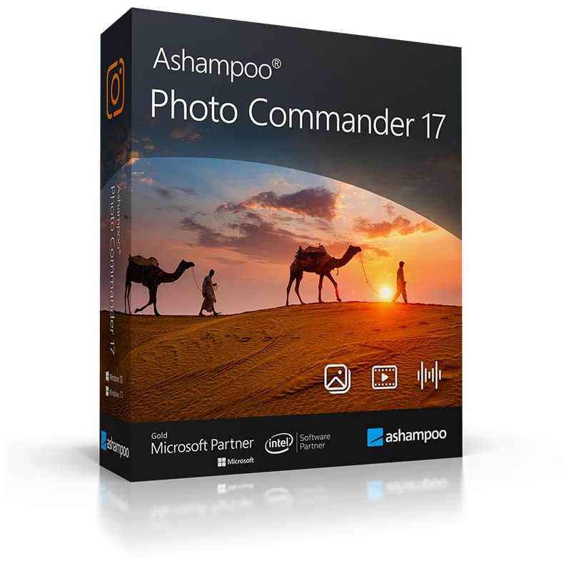 Photo editing software compatible with Windows 11, 10 – view, edit, enhance and organize your photos – more than 200 features (collages, slideshows and more)