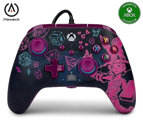 PowerA Enhanced Wired Controller for Xbox Series X|S - Tiny Tina's Wonderlands, Xbox Controller with Detachable 10ft USB Cable, Mappable Buttons and Rumble Motors, Officially Licensed for Xbox