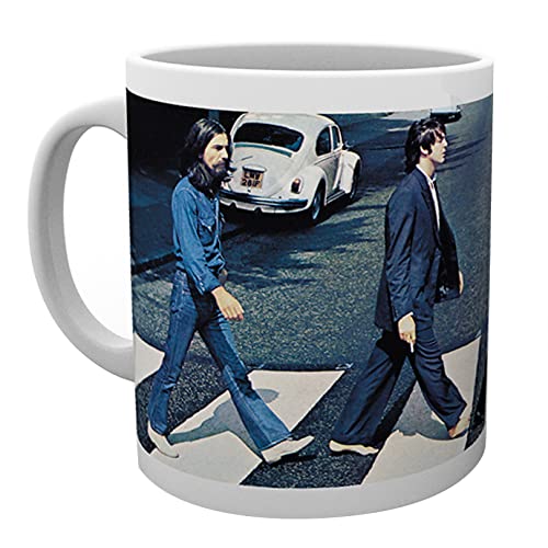 ABYSTYLE GB eye The Beatles Abbey Road Ceramic Coffee Tea Mug 11 Oz. Music Artist Band Drinkware Home & Kitchen Essential Gift