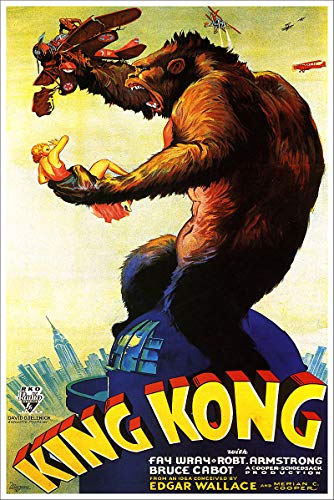 American Gift Services - King Kong Vintage Movie Poster 3-24x36