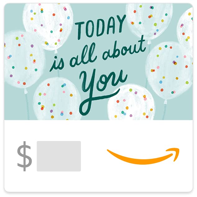 Amazon eGift Card - Happy Birthday! All About You Gift Card