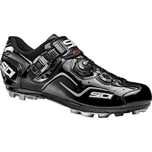 Sidi Dominator 6 Carbon SRS Bike Shoe - Men's Black/Black, 42.0