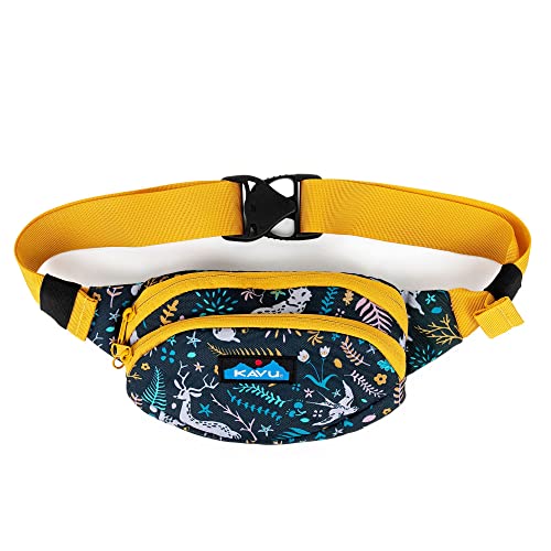 KAVU Spectator Belt Bag Polyester Hip Fanny Pack, Fairy Trail