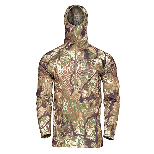 Kryptek Men's Standard Cronos Technical Camo Hunting Hoodie, Transitional, XX-Large