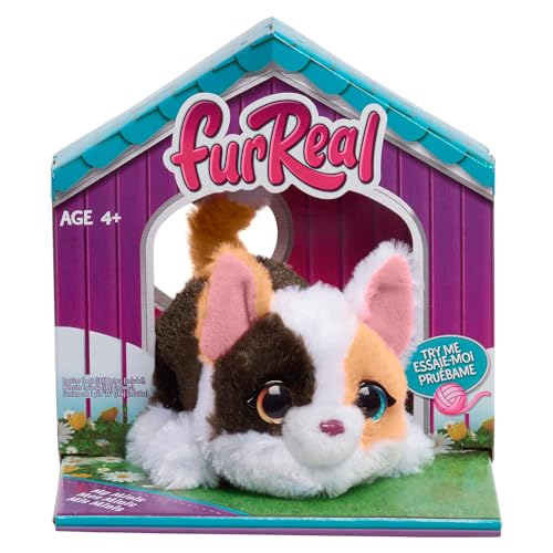 Just Play furReal My Minis Kitty Interactive Toy, Small Plush Kitty with Motion, Stuffed Animals, Kids Toys for Ages 4 Up