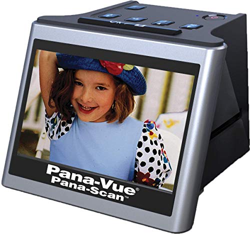 Pana-Vue Pana-Scan Slide & Film Scanner Converts 35mm, 110, 126 Slide & Negatives to High Resolution 22MP JPEG Digital Images