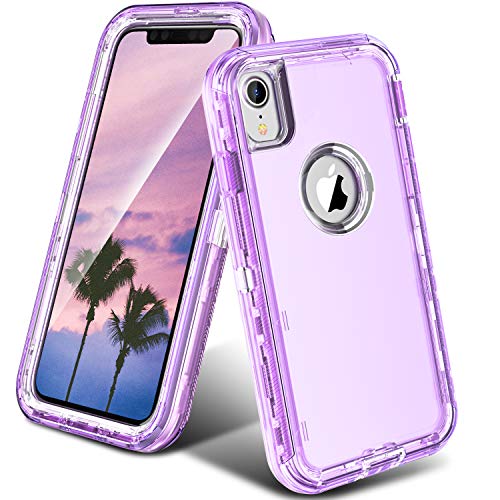 ORIbox Case Compatible with iPhone XR, Heavy Duty Shockproof Anti-Fall Clear case