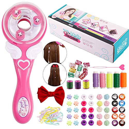 Oradrem Easy Automatic Hair Decoration Braider Styling DIY Tool Electric Hairstyle Tool Gifts Beauty Fashion Salon Toy Kits For Teen Girls