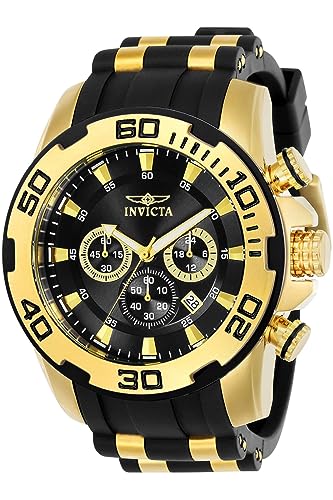 Invicta Men's 22340 Pro Diver Analog Display Quartz Black Watch
