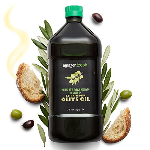 Amazon Fresh, Mediterranean Blend Extra Virgin Olive Oil, 68 Fl Oz (2L)