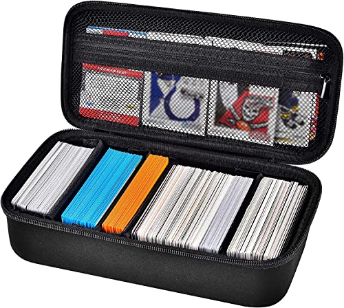 900+ Card Game Case Holder for Cards Against Humanity/for Magic The Gathering Board & Expansions/for CAH/for MTG/for Deck Box/for Yugioh/Football/Topps Sports Card/for Kids Against Maturity (Black)