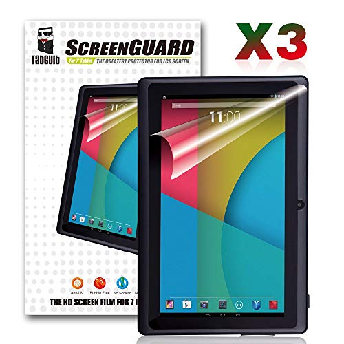 TabSuit Designed for Dragon Touch Y88X Pro/KidzPad Y88X / Y88X Plus 7 inch Kids Tablet Screen Protector Ultra-Clear of High Definition (HD)-3 Pack