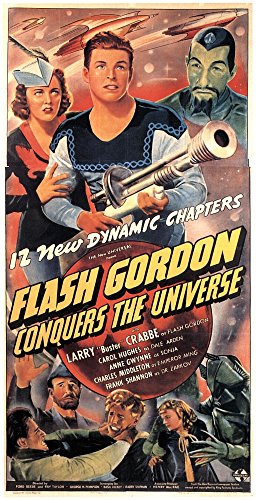 Posterazzi Flash Gordon Conquers The Universe Carol Hughes Larry 'Buster' Crabbe Charles Middleton 1940. Movie Masterprint Poster Print, (11 x 17)