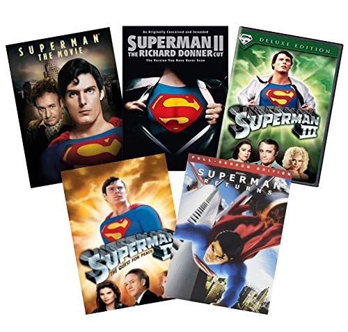 Ultimate Superman 5-Movie DVD Collection: Superman: The Movie / Superman II: The Richard Donner Cut / Superman III / Superman IV: The Quest For Peace / Superman Returns