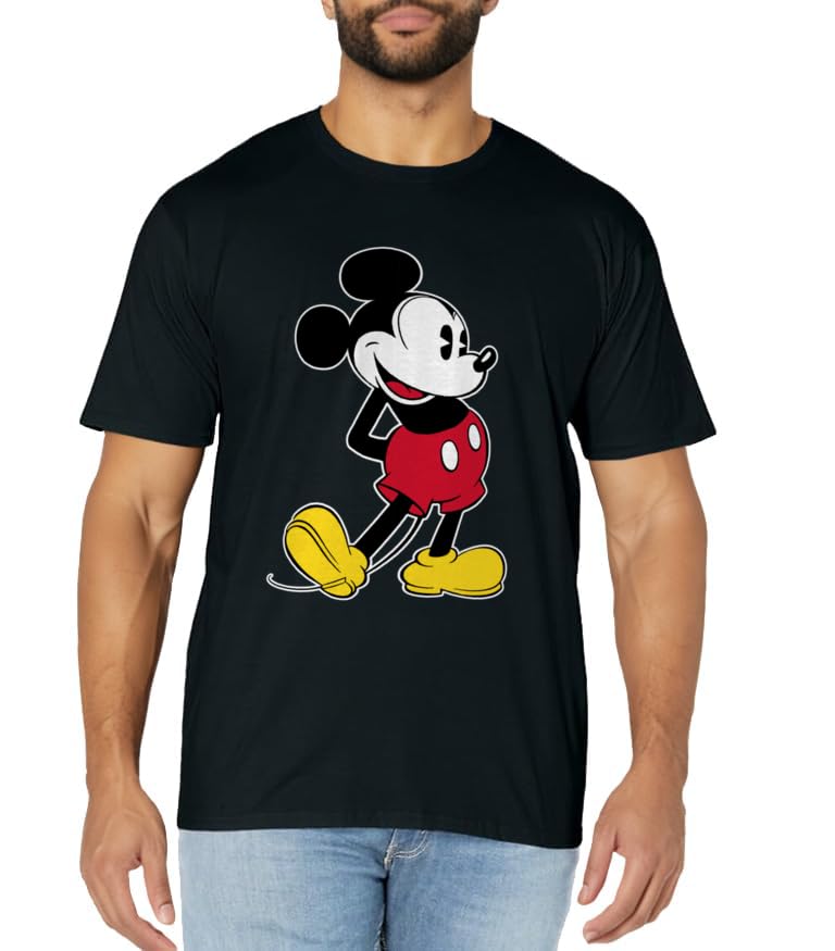 Disney Mickey Mouse Classic Pose Short Sleeve T-Shirt